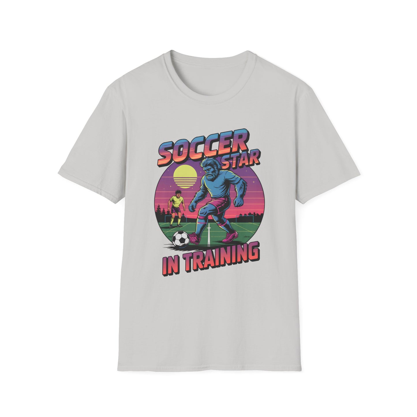 Bigfoot Soccer Star in Training T-Shirt