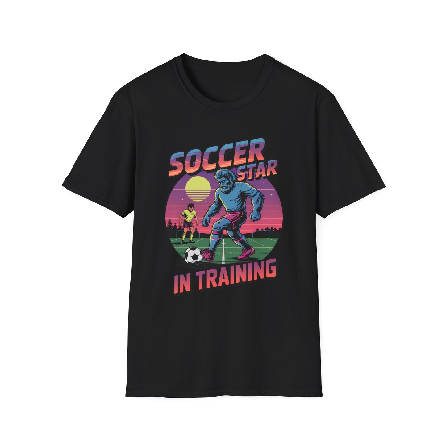 Bigfoot Soccer Star in Training T-Shirt