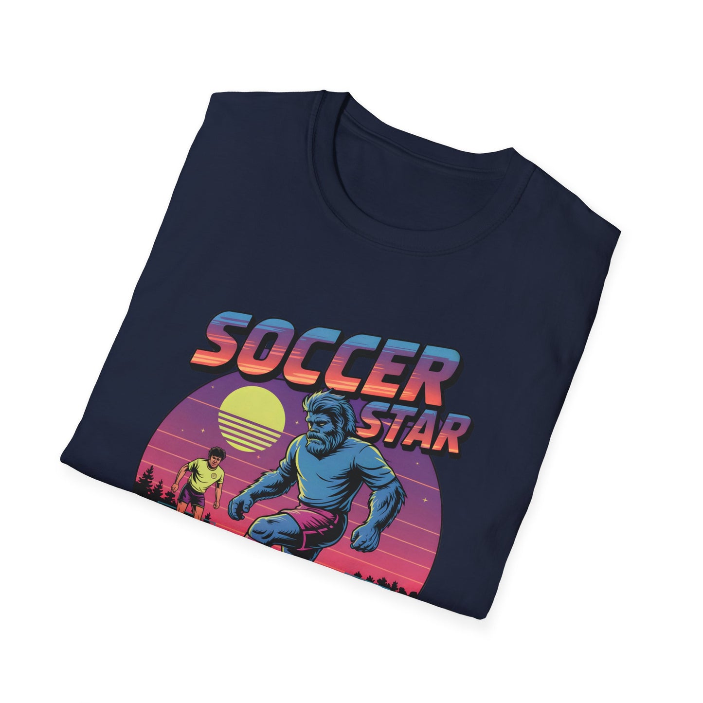 Bigfoot Soccer Star in Training T-Shirt