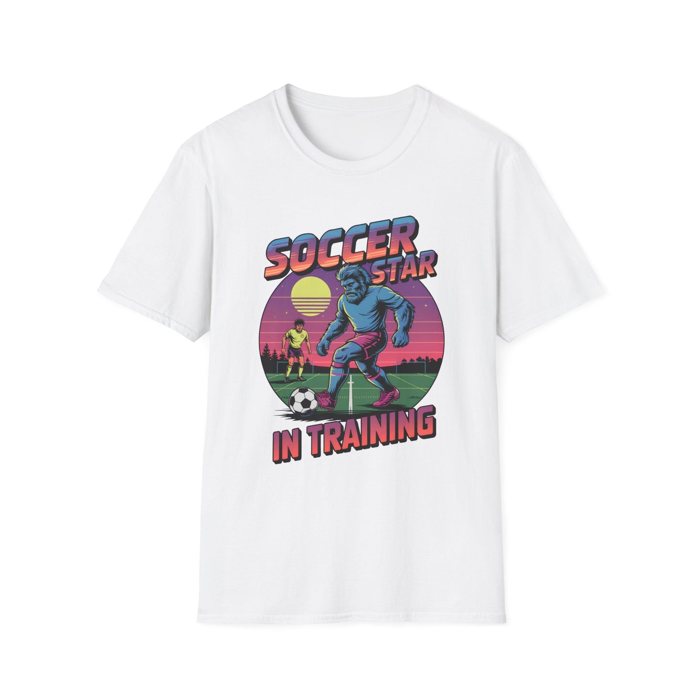 Bigfoot Soccer Star in Training T-Shirt
