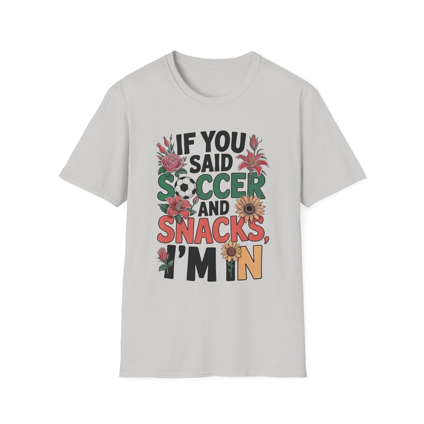 Soccer And Snacks Vibe T-Shirt