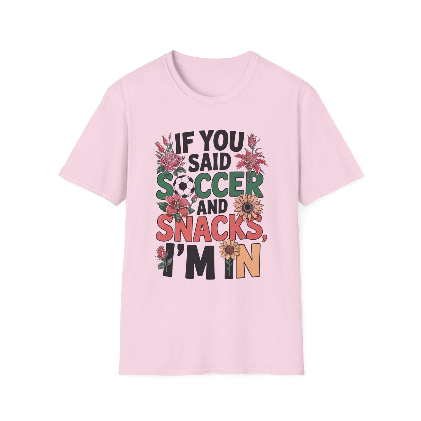 Soccer And Snacks Vibe T-Shirt