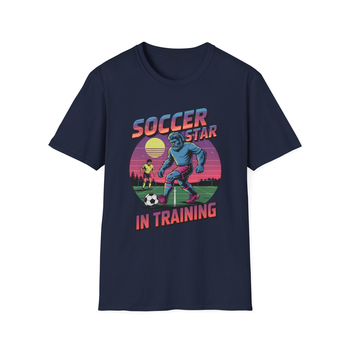 Bigfoot Soccer Star in Training T-Shirt
