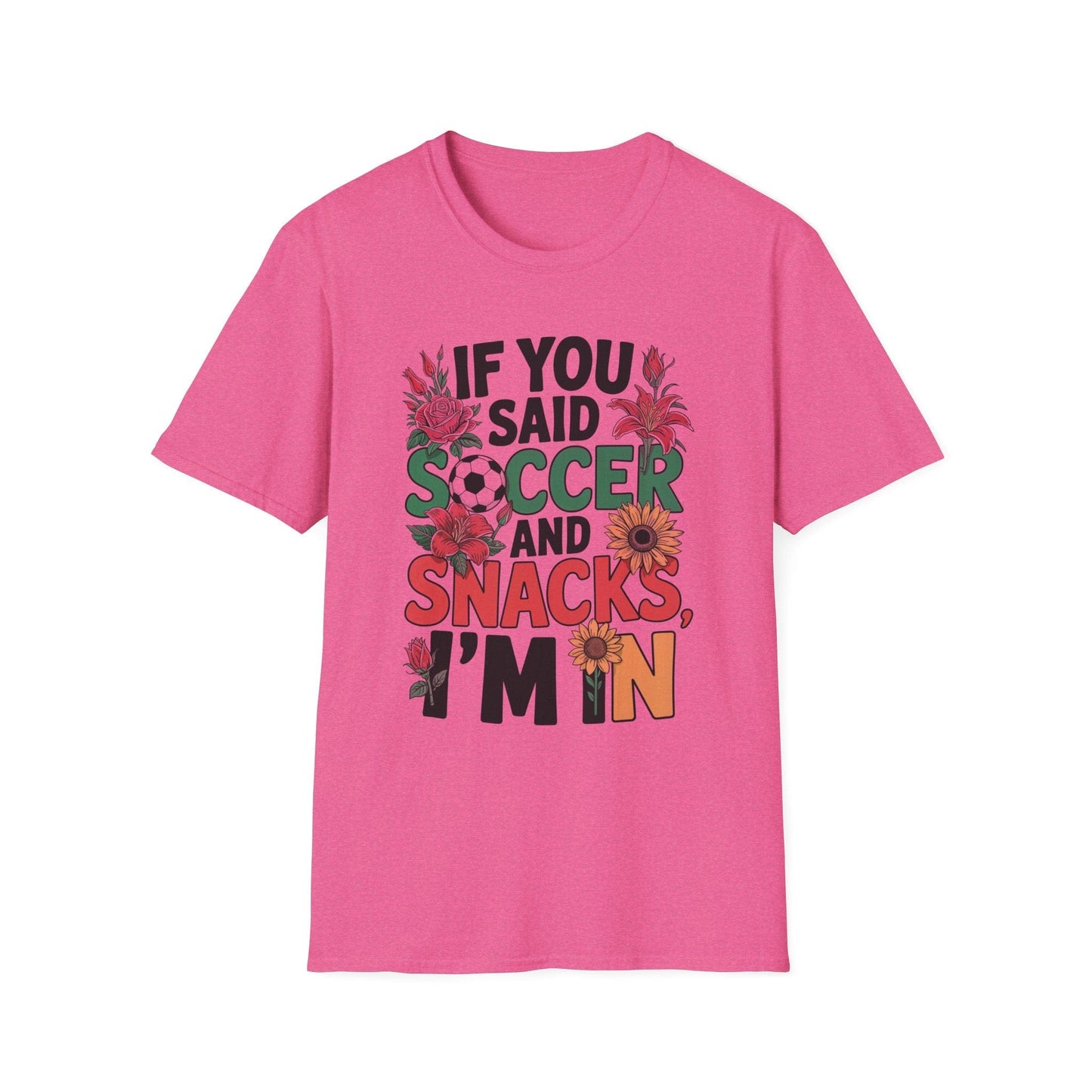 Soccer And Snacks Vibe T-Shirt