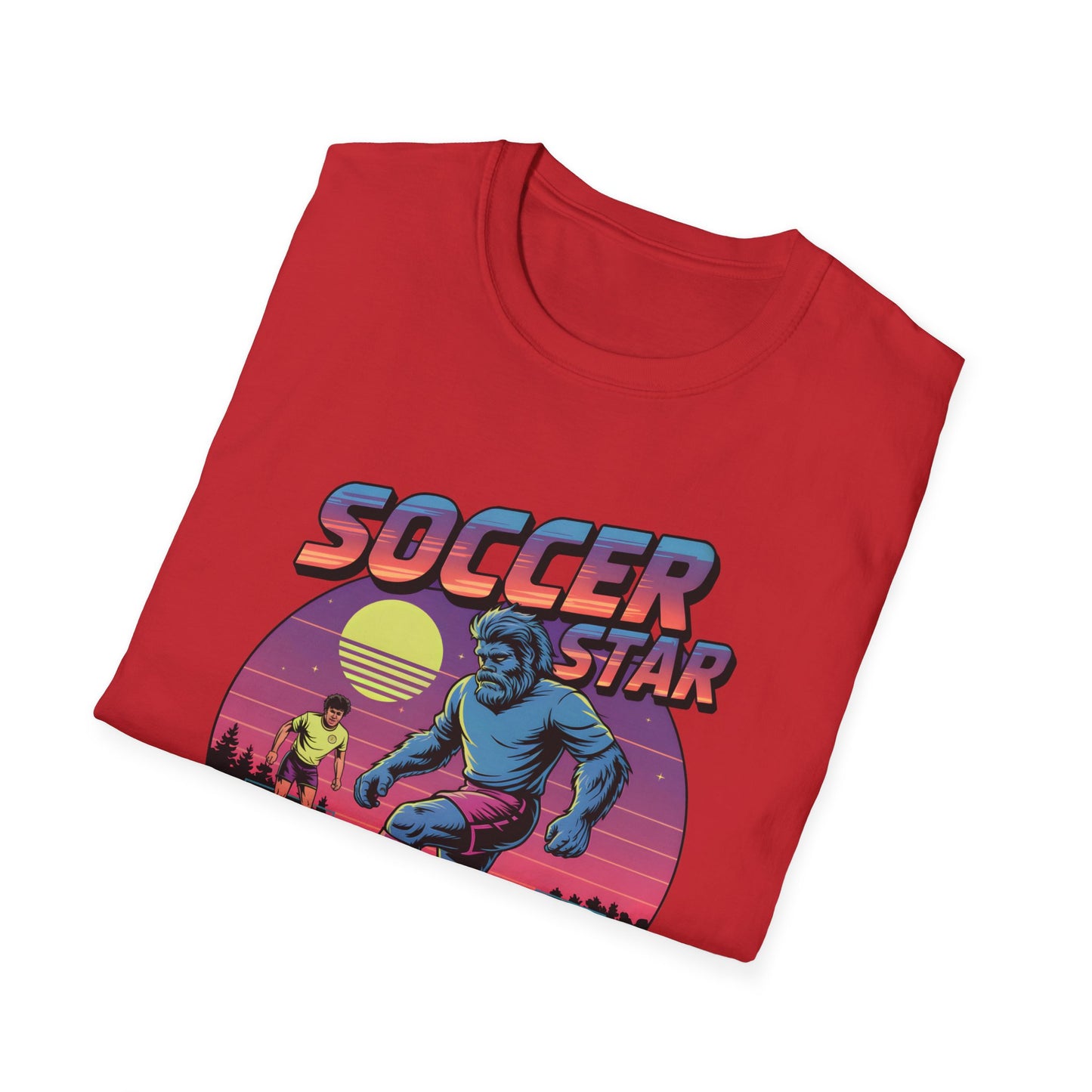 Bigfoot Soccer Star in Training T-Shirt