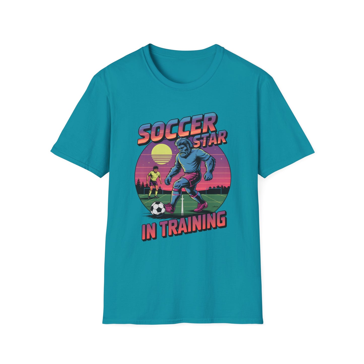 Bigfoot Soccer Star in Training T-Shirt