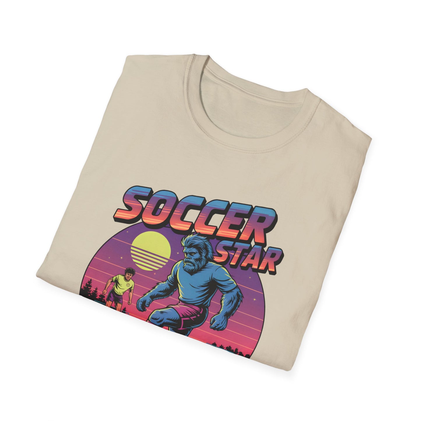Bigfoot Soccer Star in Training T-Shirt