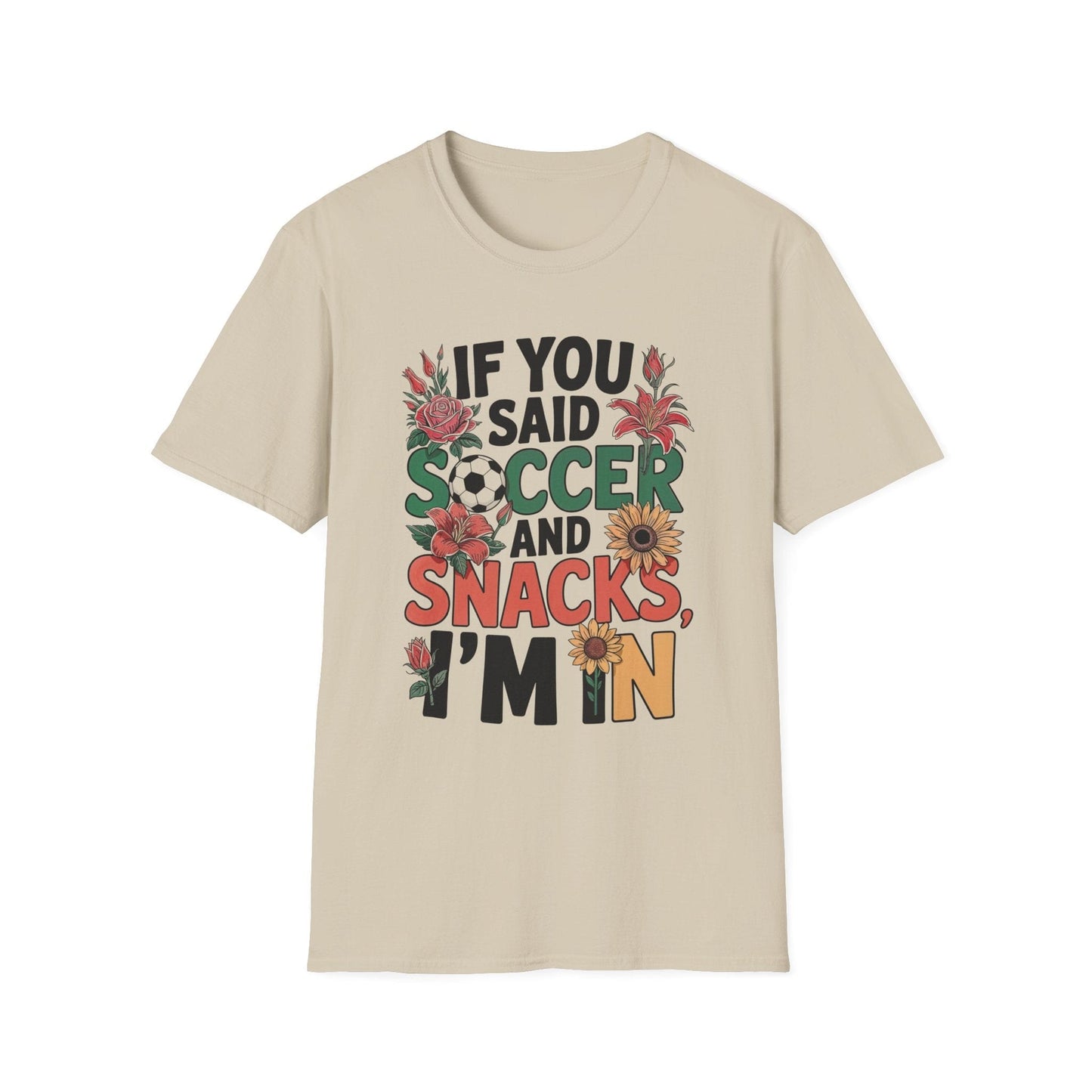 Soccer And Snacks Vibe T-Shirt