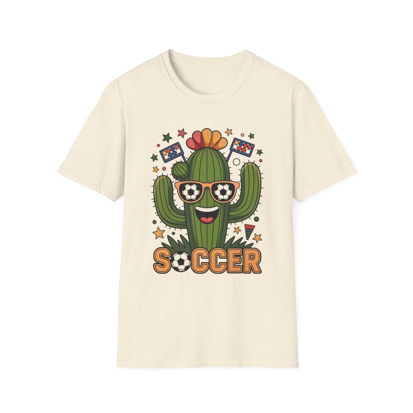 Soccer Cactus Party T-Shirt