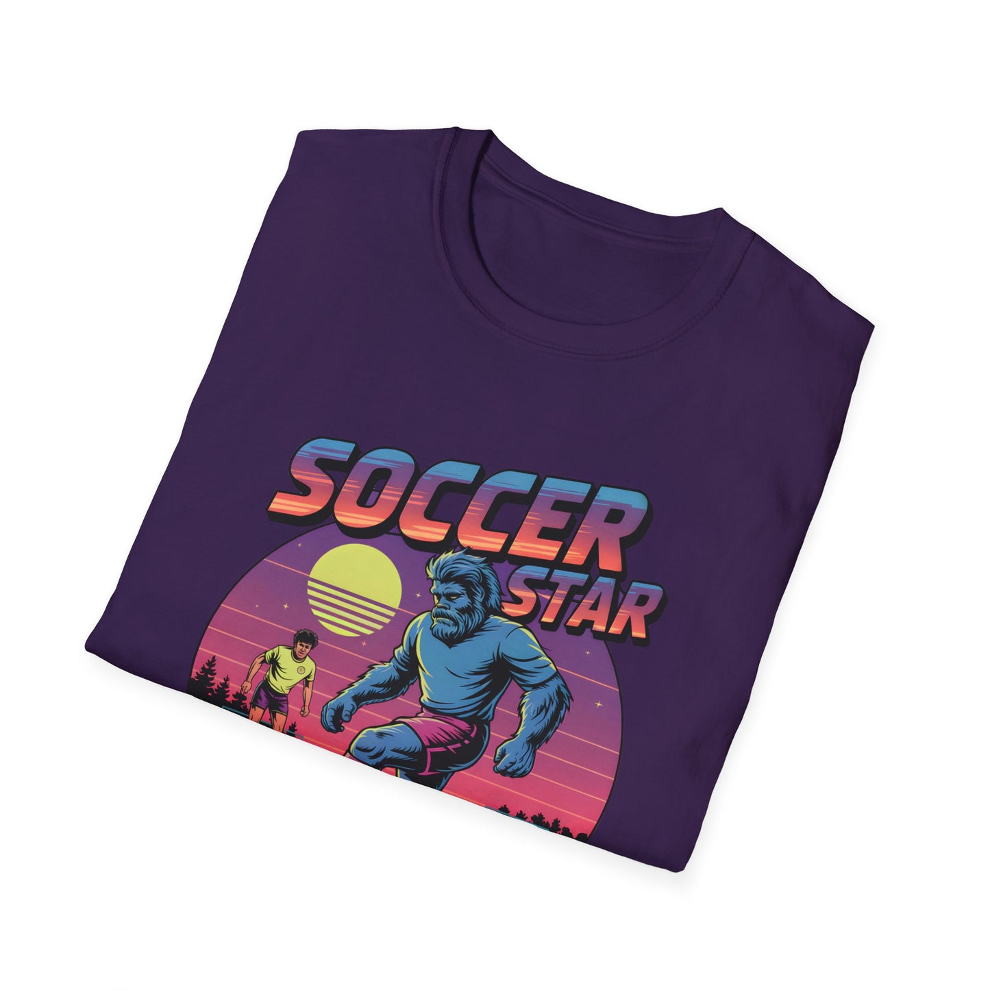 Bigfoot Soccer Star in Training T-Shirt
