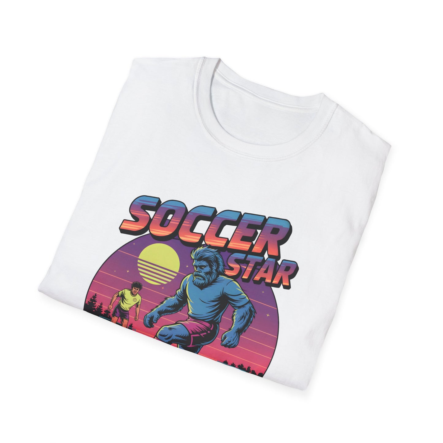 Bigfoot Soccer Star in Training T-Shirt