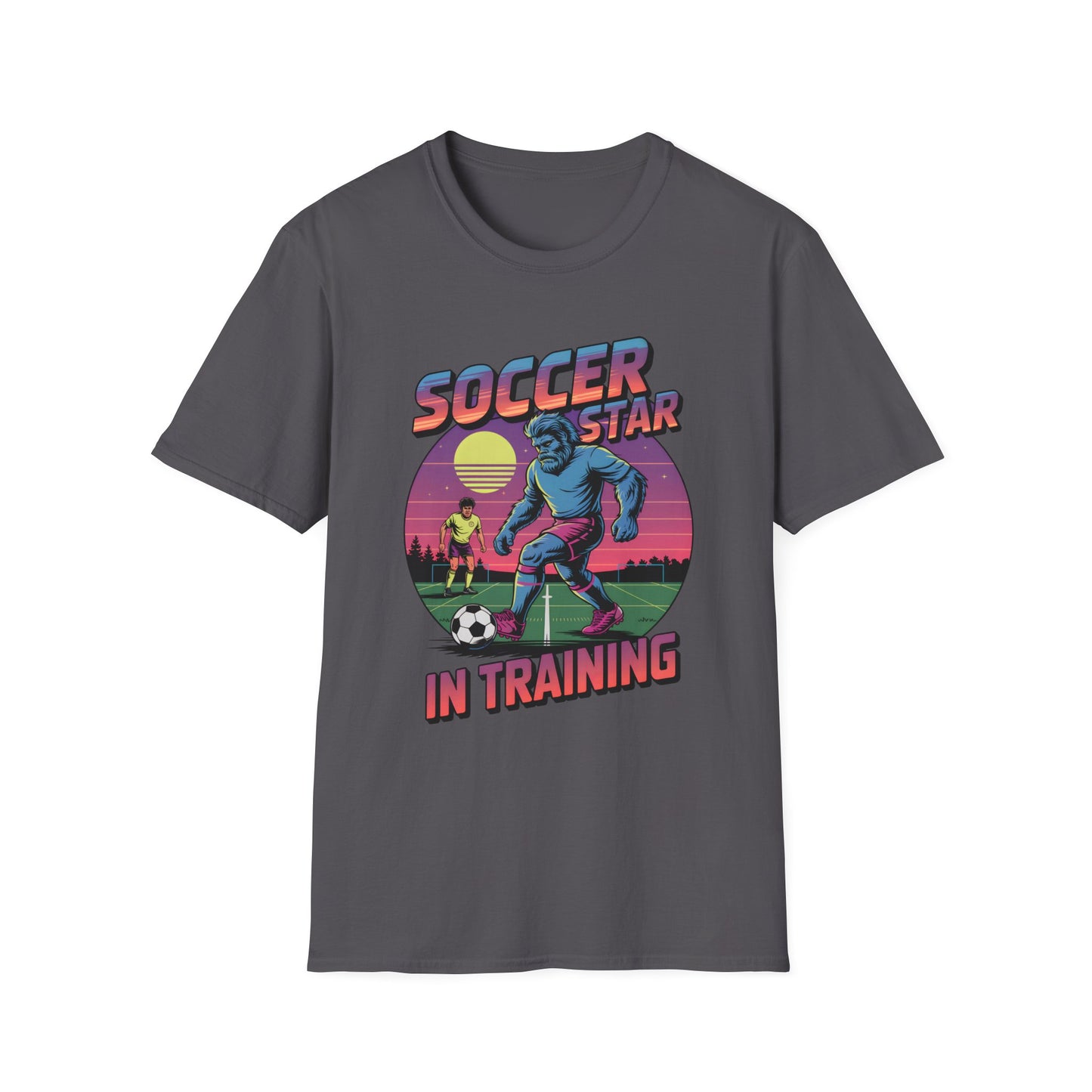 Bigfoot Soccer Star in Training T-Shirt