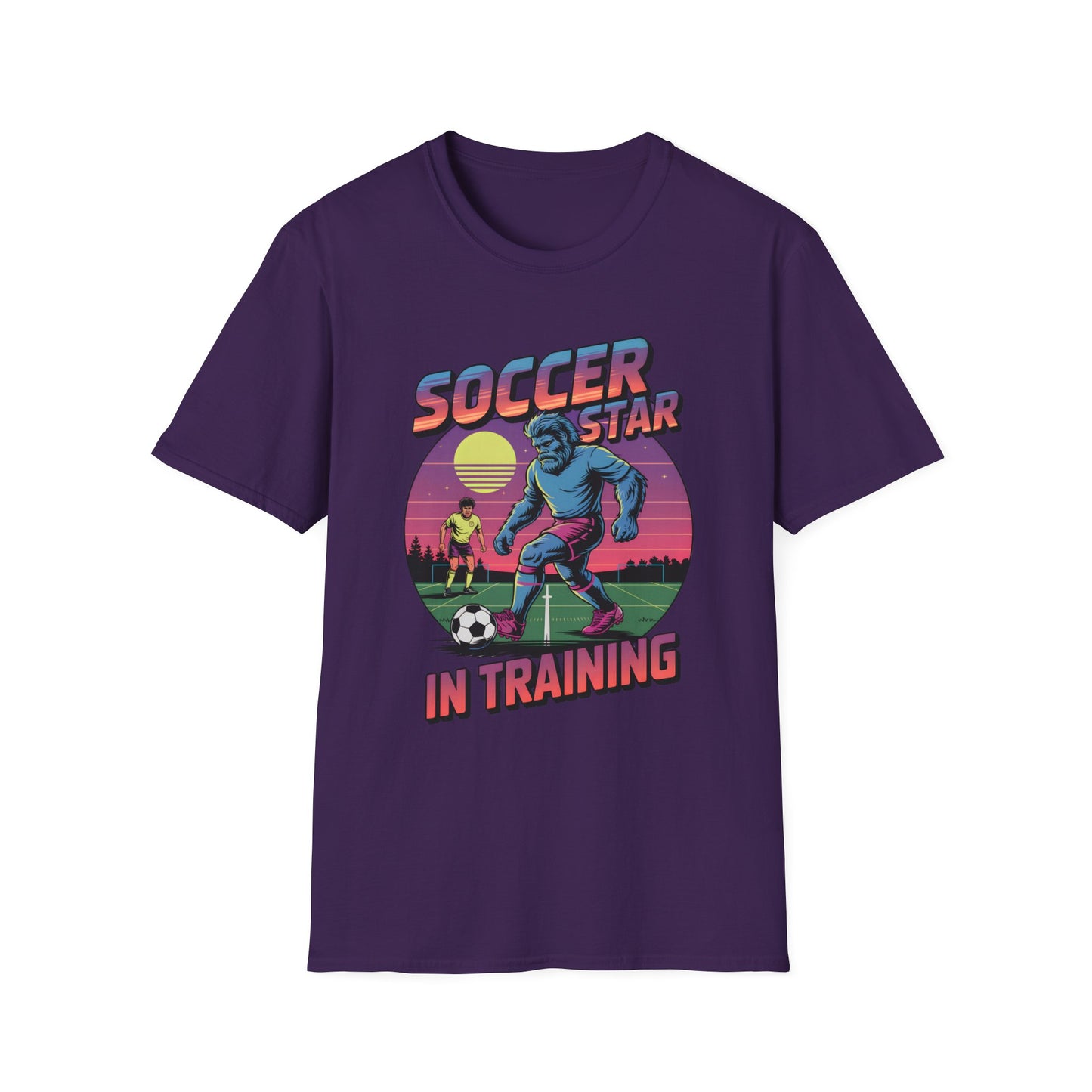 Bigfoot Soccer Star in Training T-Shirt