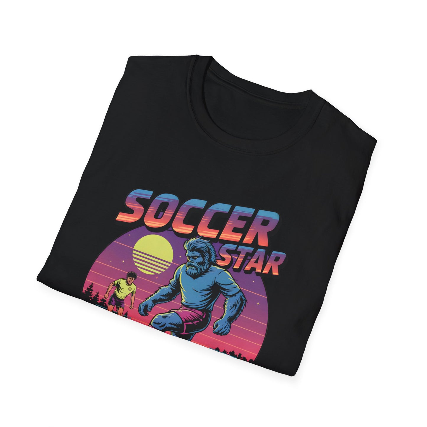 Bigfoot Soccer Star in Training T-Shirt