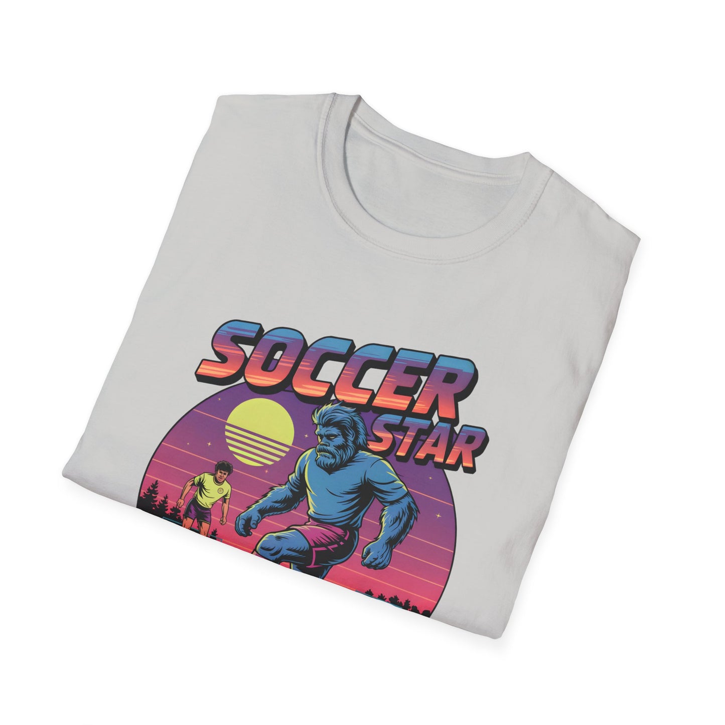 Bigfoot Soccer Star in Training T-Shirt