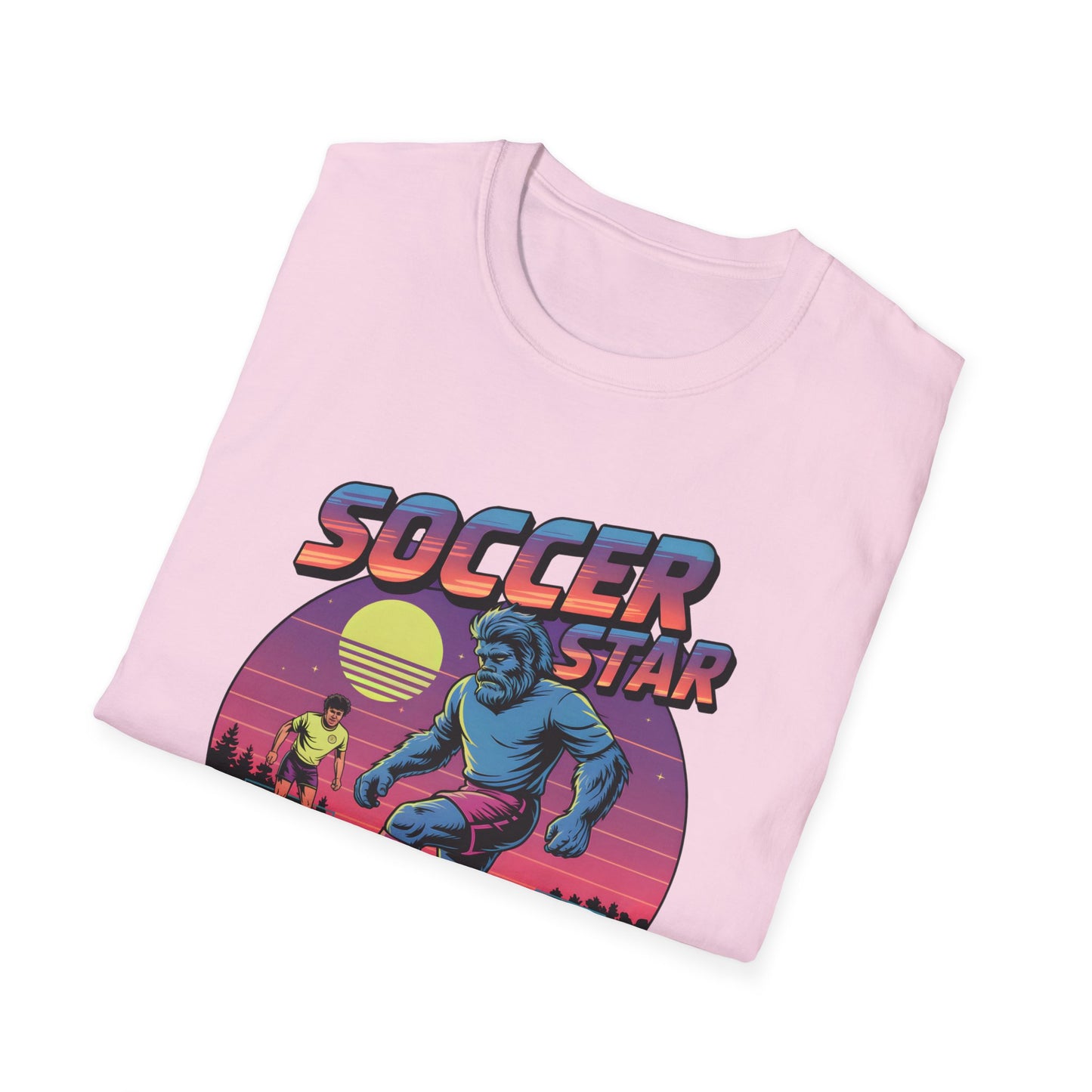 Bigfoot Soccer Star in Training T-Shirt