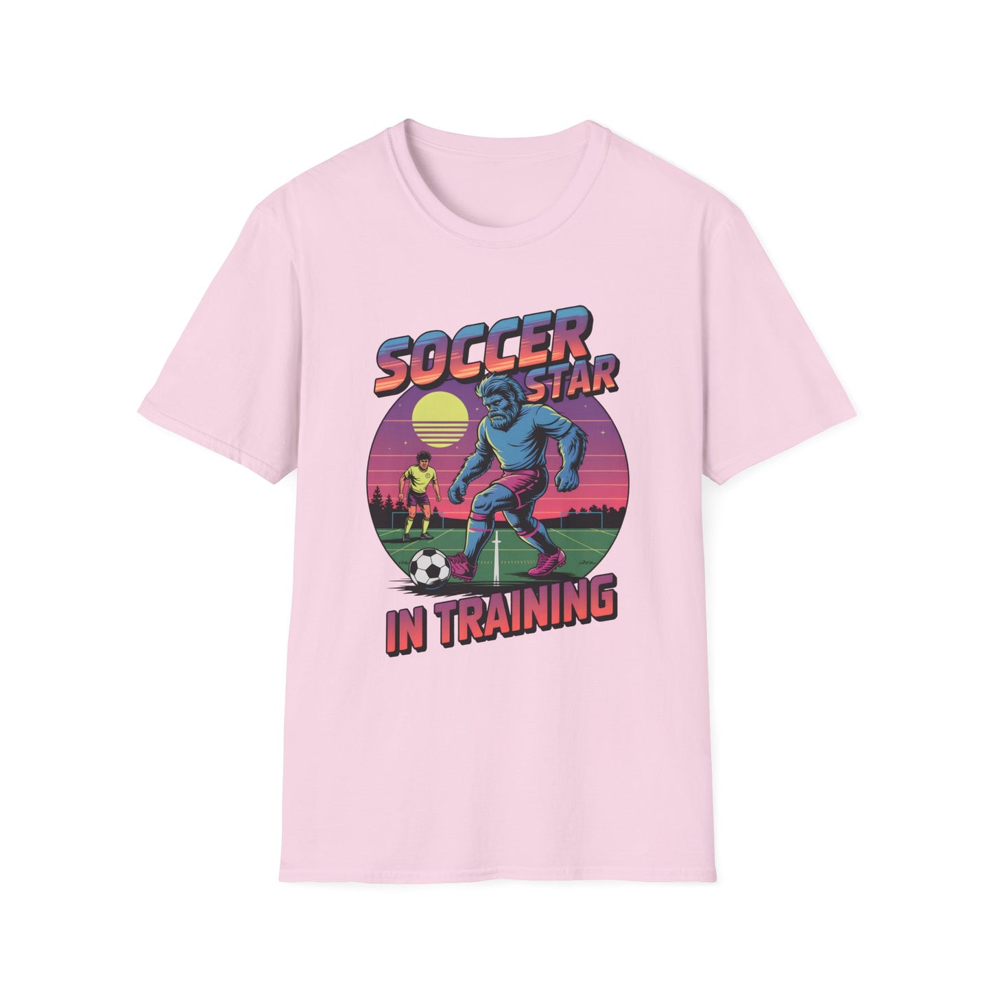 Bigfoot Soccer Star in Training T-Shirt