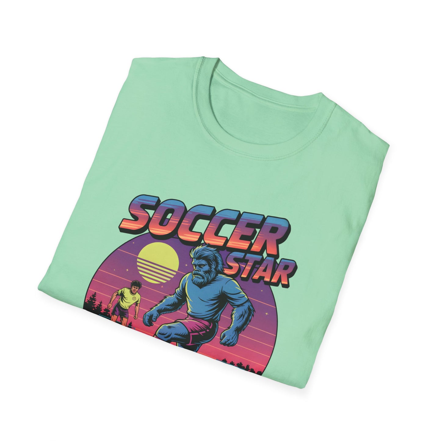 Bigfoot Soccer Star in Training T-Shirt
