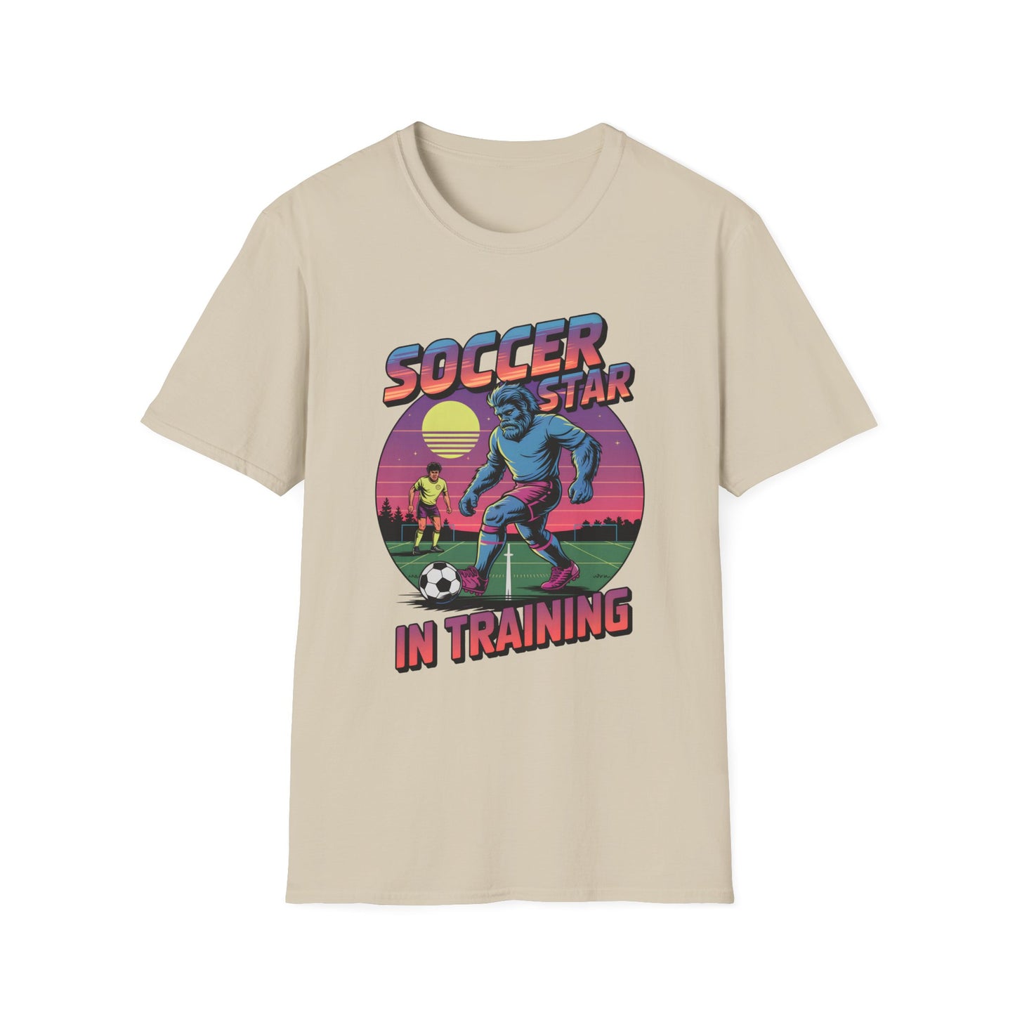 Bigfoot Soccer Star in Training T-Shirt