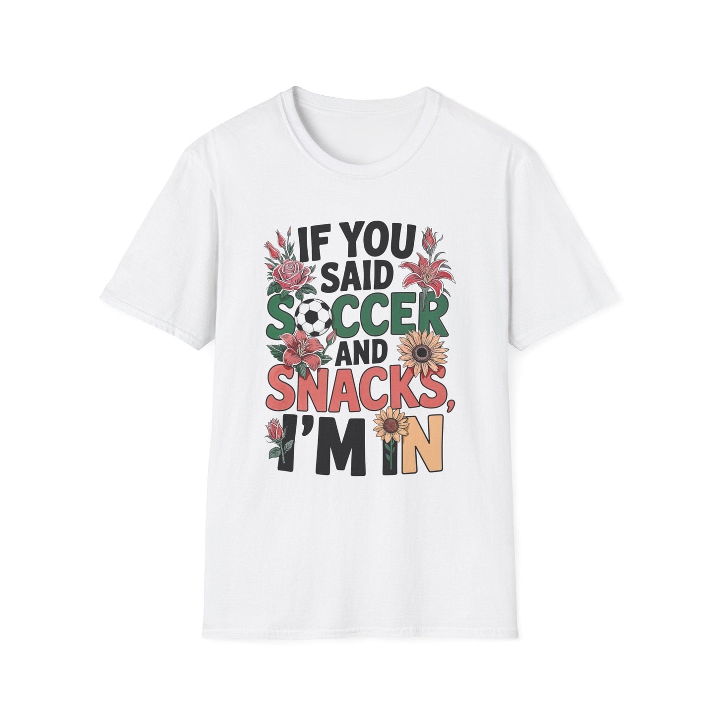 Soccer And Snacks Vibe T-Shirt
