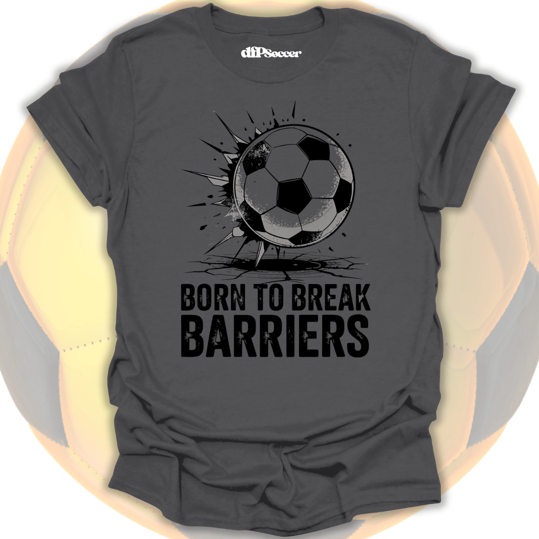 Break Barriers Soccer T-Shirt