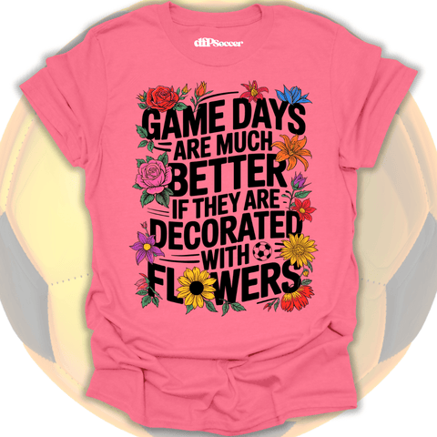 Game Day Flowery T-Shirt