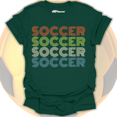 Rainbow Soccer T-Shirt