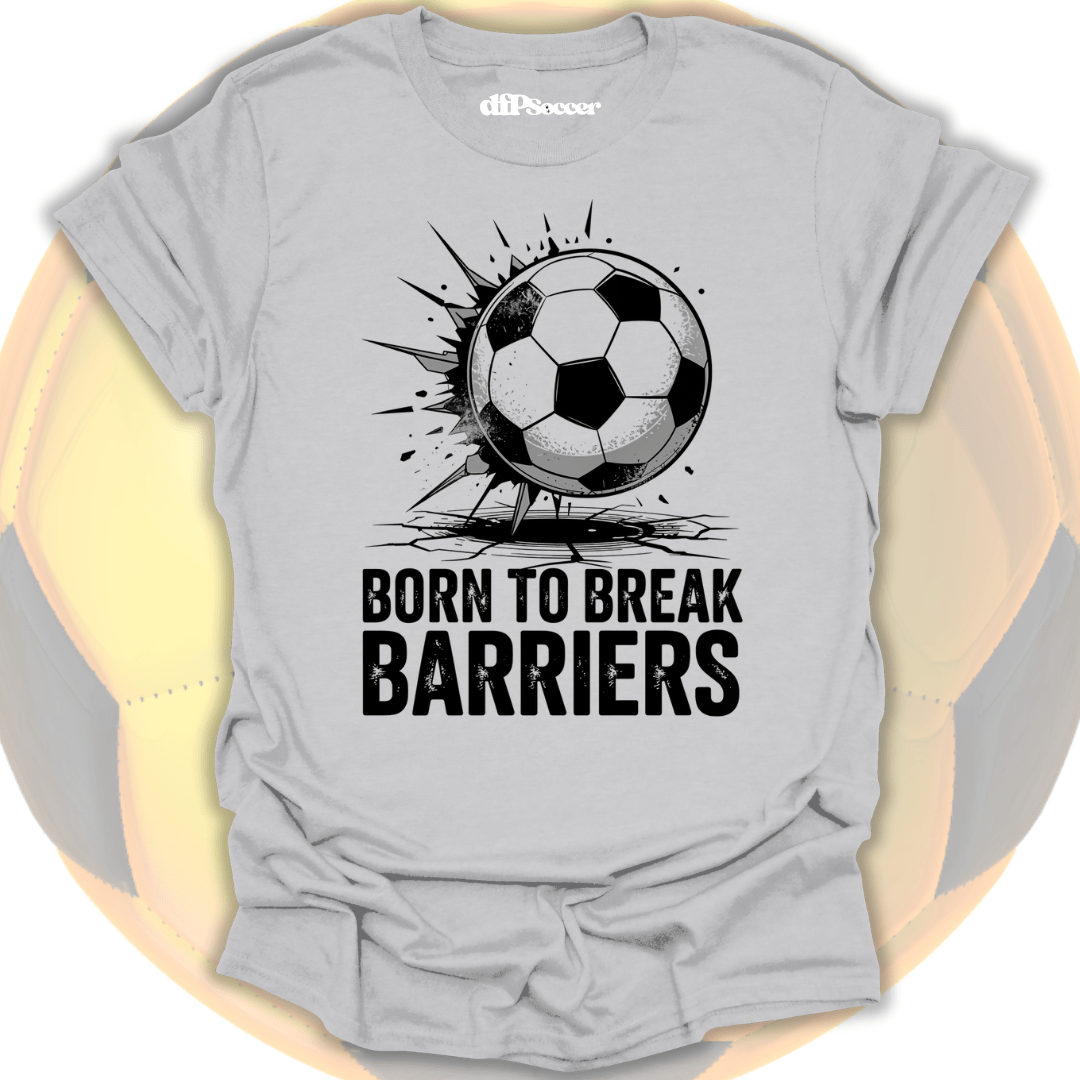 Break Barriers Soccer T-Shirt