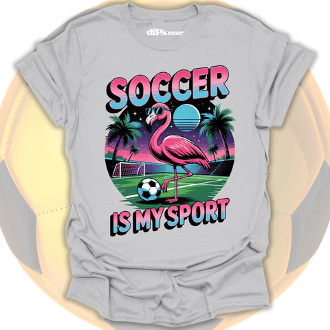 Flamingo Soccer T-Shirt