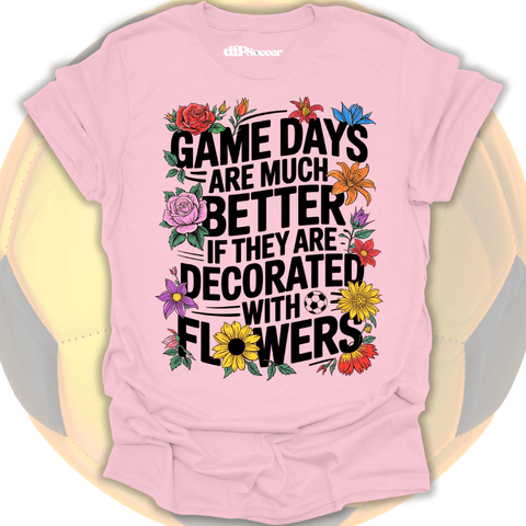 Game Day Flowery T-Shirt