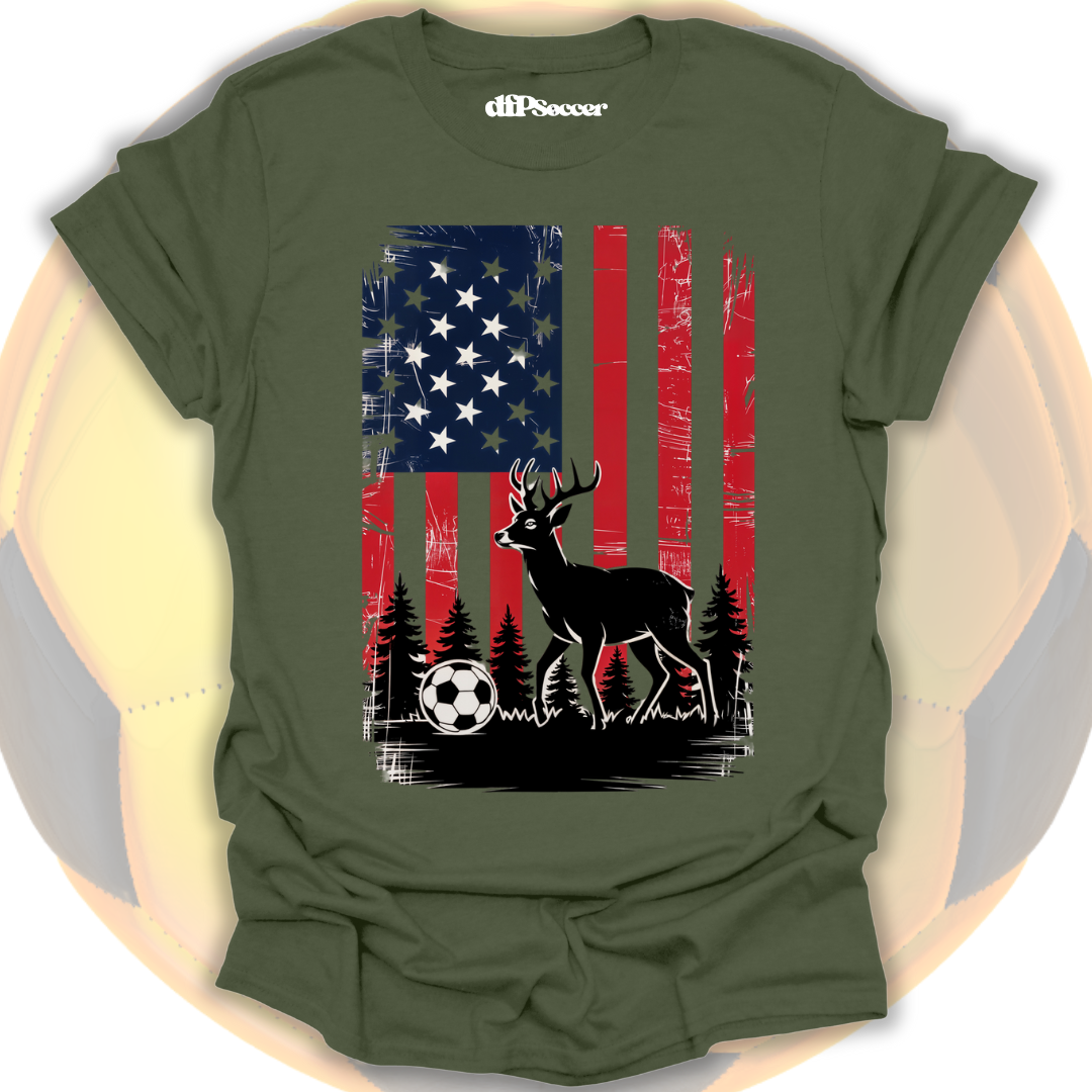 American Buck Soccer T-Shirt