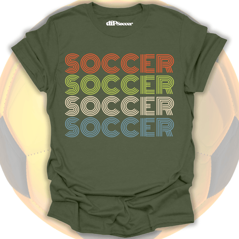 Rainbow Soccer T-Shirt