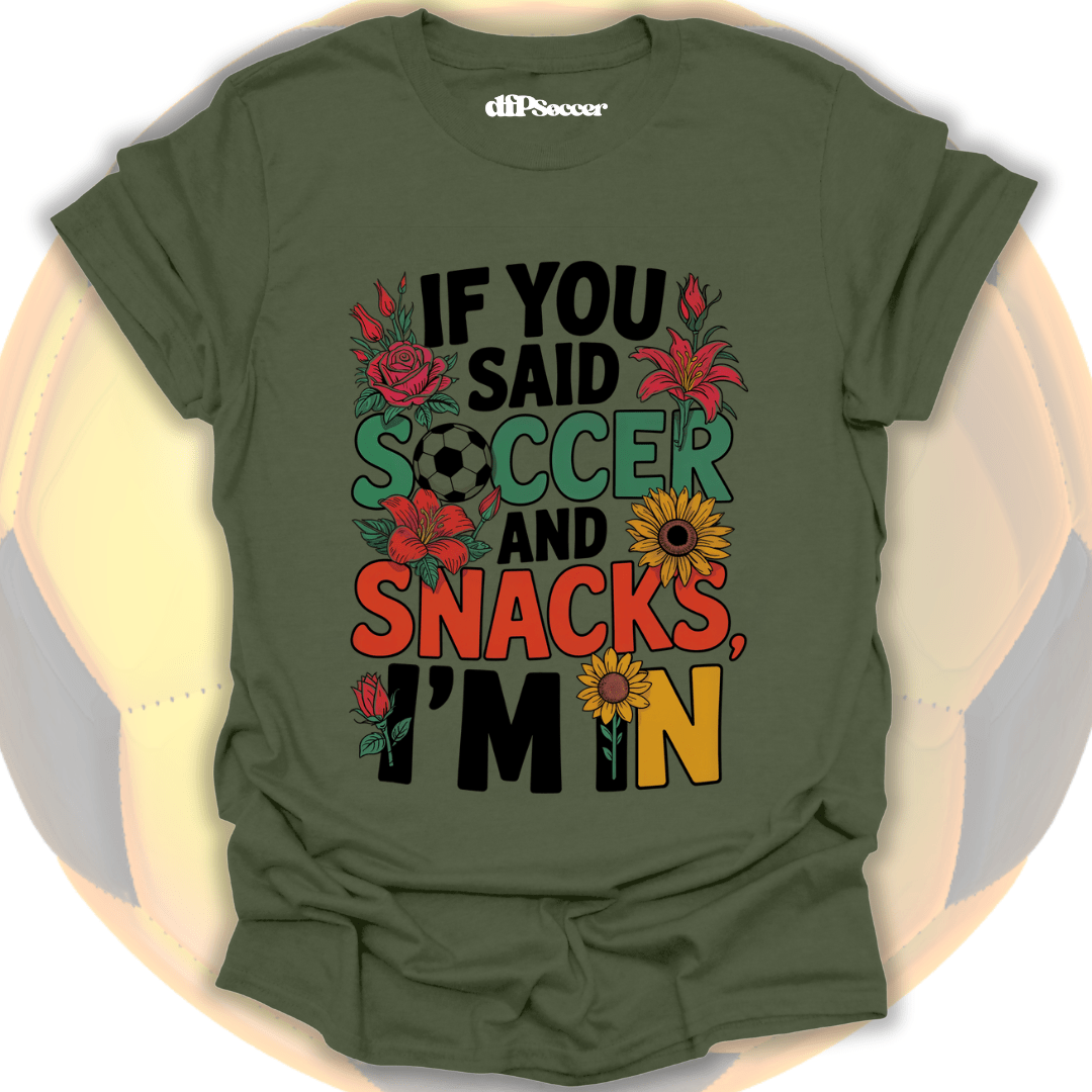 Soccer And Snacks T-Shirt