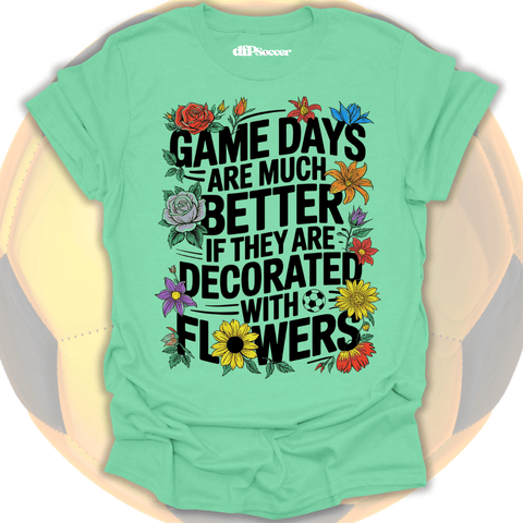 Game Day Flowery T-Shirt