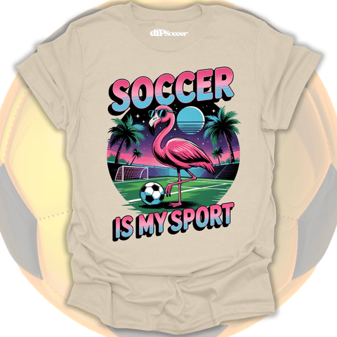 Flamingo Soccer T-Shirt