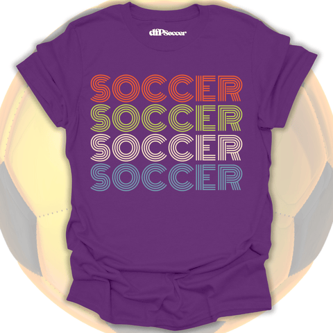 Rainbow Soccer T-Shirt