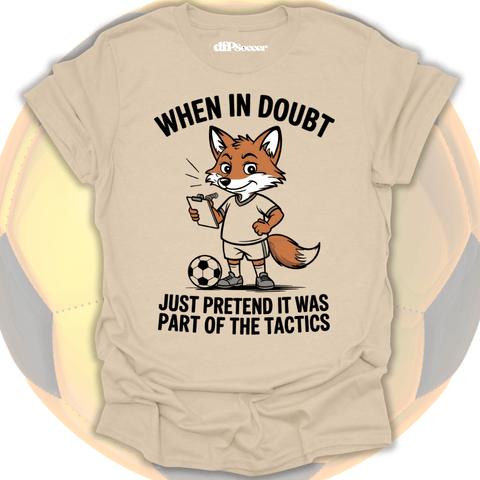 Soccer Tactics Fox T-Shirt