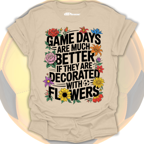 Game Day Flowery T-Shirt