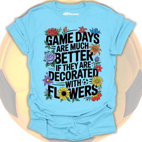 Game Day Flowery T-Shirt