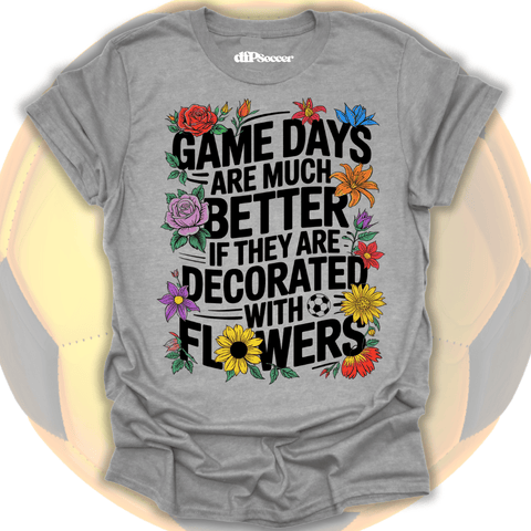 Game Day Flowery T-Shirt