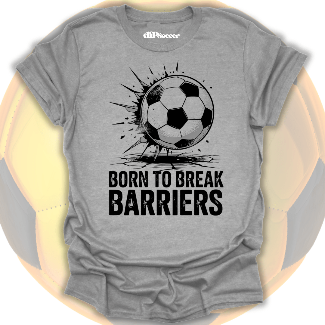 Break Barriers Soccer T-Shirt