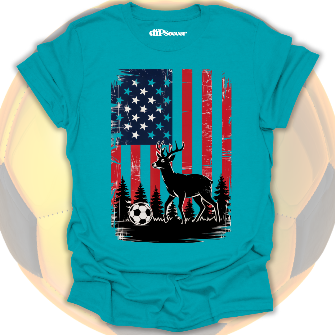 American Buck Soccer T-Shirt