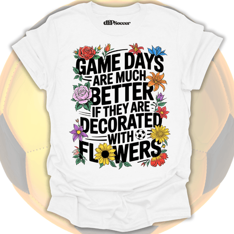 Game Day Flowery T-Shirt