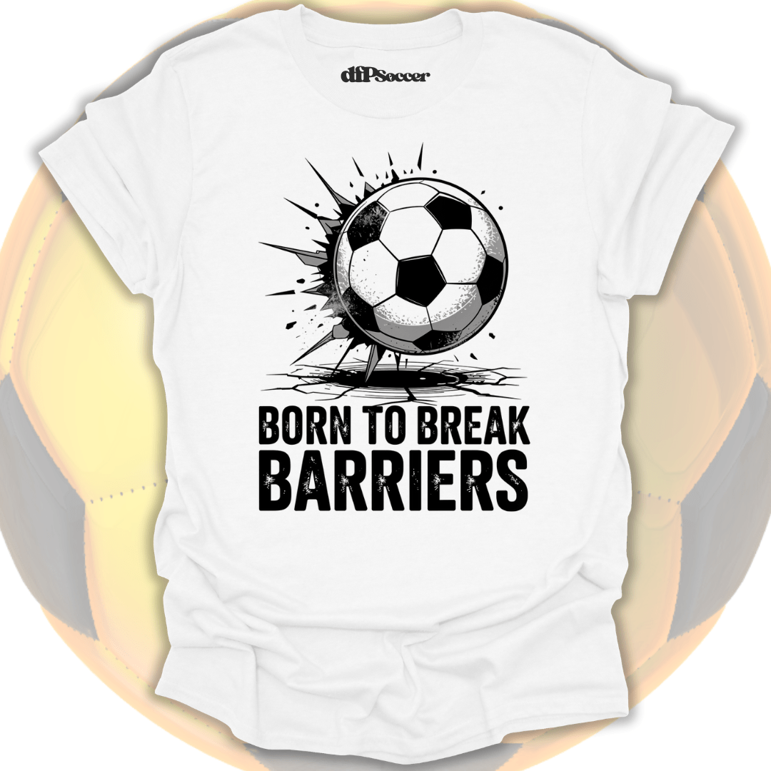 Break Barriers Soccer T-Shirt