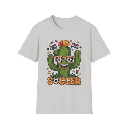 Soccer Cactus Party T-Shirt