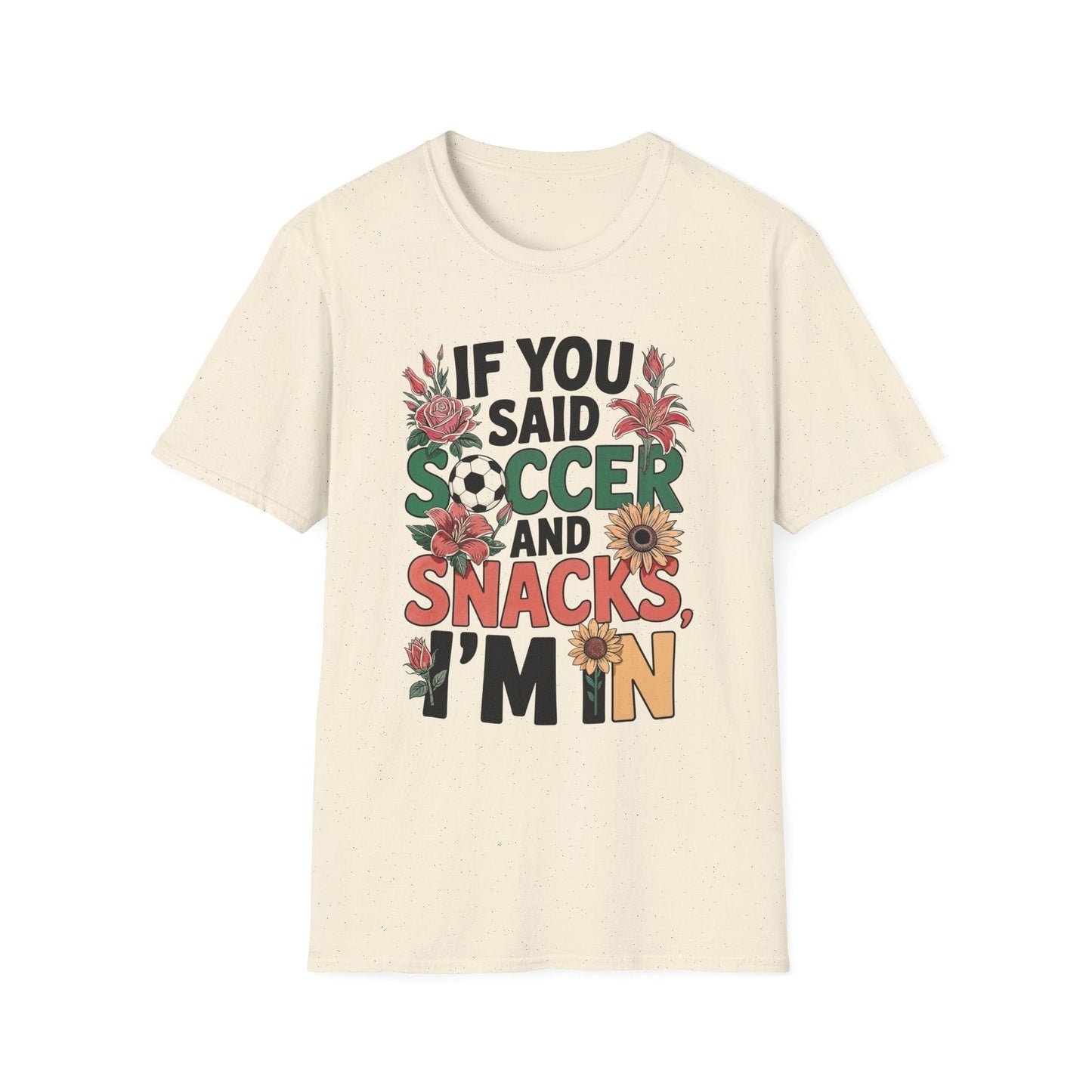 Soccer And Snacks Vibe T-Shirt