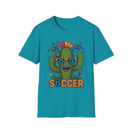 Soccer Cactus Party T-Shirt