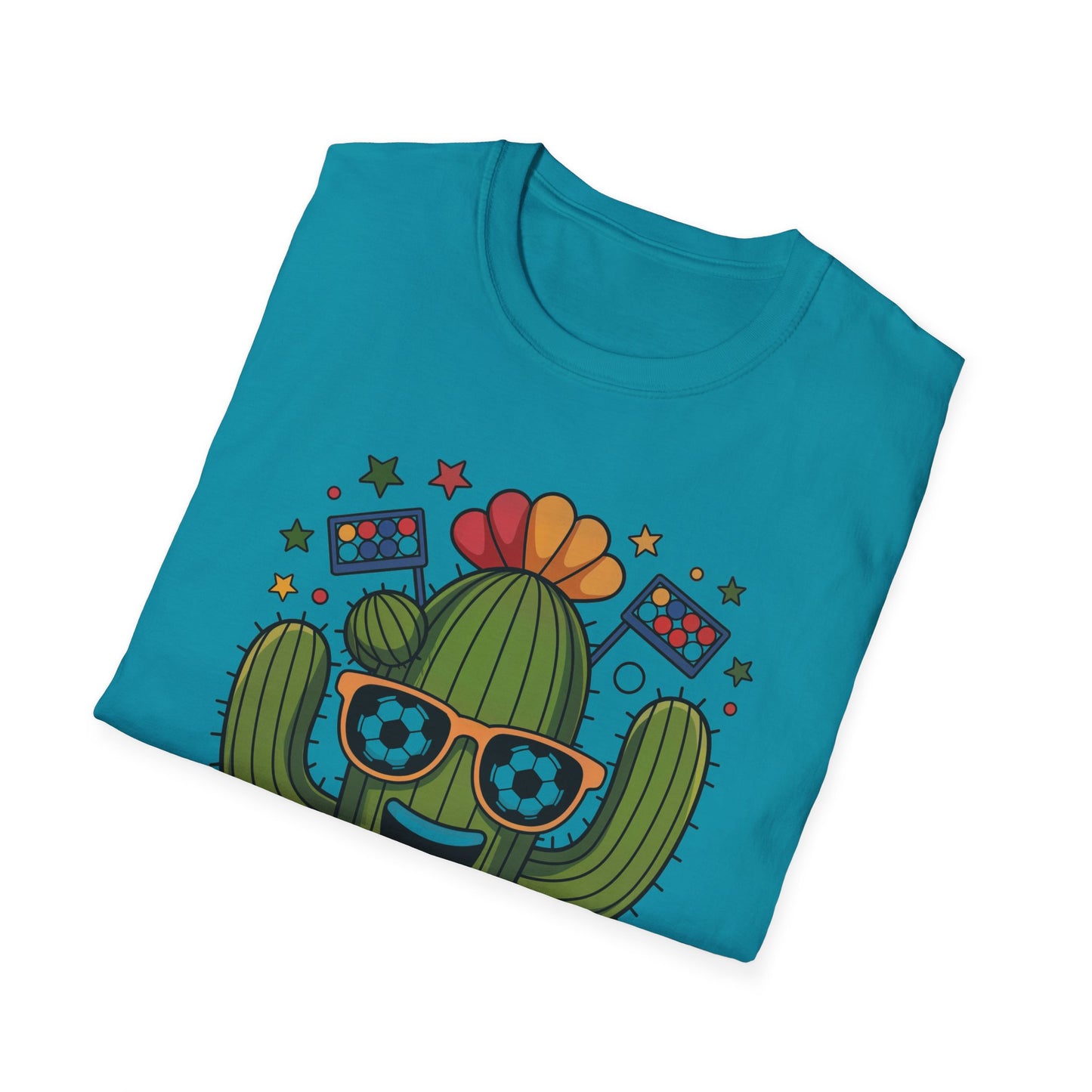 Soccer Cactus Party T-Shirt