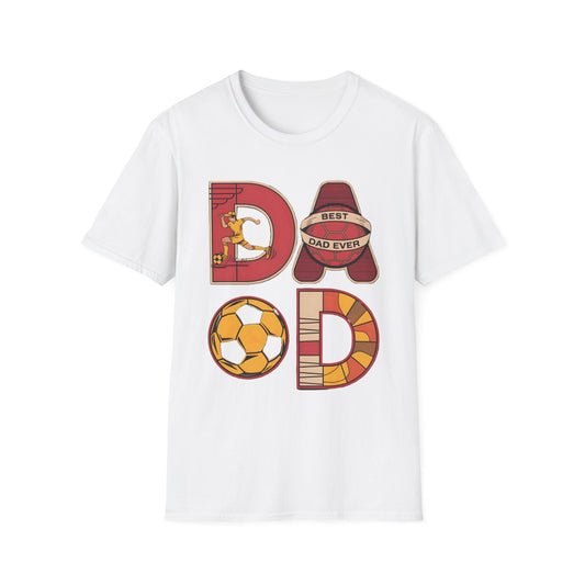 Best Dad Ever Soccer T-Shirt