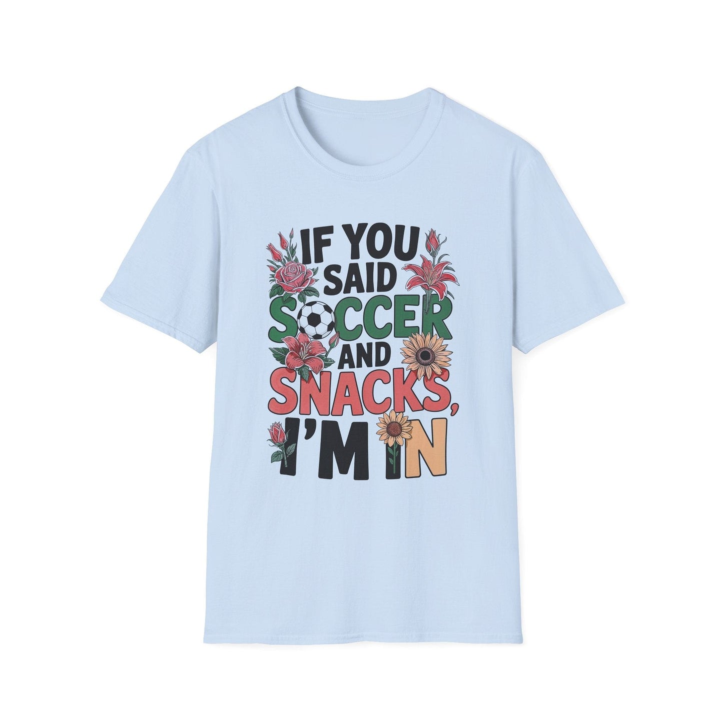 Soccer And Snacks Vibe T-Shirt